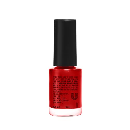 Lakmé Color Crush Nail Polish 404 Glossy Finish - Image 4