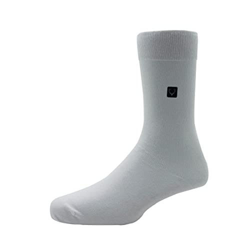 Allen Solly Men's Cotton Full Length Socks Pack of 3 Beige Brown White - Image 5