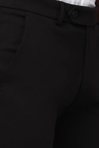 Peter England Men Mid Rise Regular Fit Utility Pants - Image 5