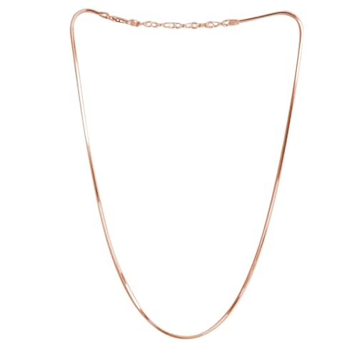 ZAVYA 925 Sterling Silver Rose Gold Plated Chain for Women - Image 2