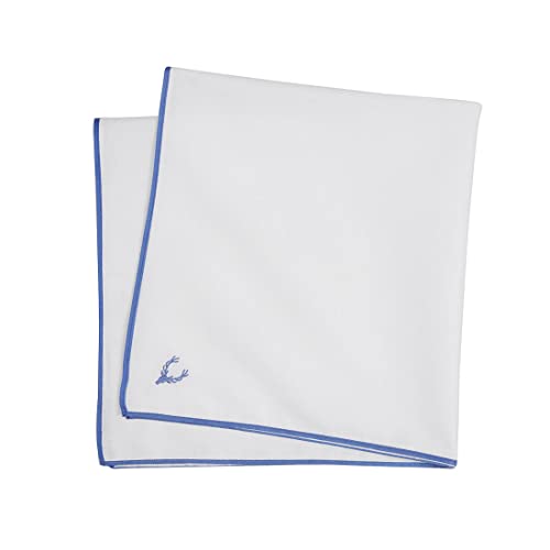 Allen Solly Men's Handkerchief Pack of 3 White Royal Blue - Image 5