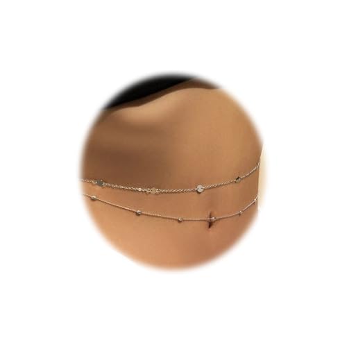 Shining Diva Set of 2 Women's Kamarbandh Waist Belts - Image 2