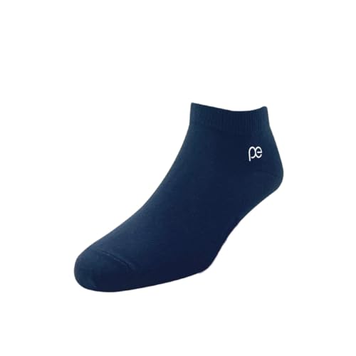 Peter England Mens Cotton Ankle Length Socks Pack of 3 Navy - Image 4