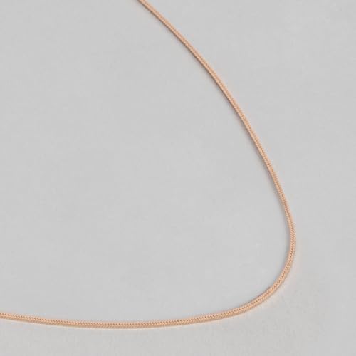 ZAVYA 925 Sterling Silver Rose Gold Plated Chain for Women - Image 5
