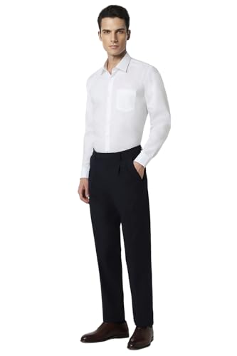 Van Heusen Solid Formal Shirt Men Full Sleeves Slim Fit - Image 4