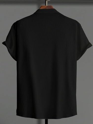 Leriya Fashion Men's Half Sleeve Polyester Lycra Regular Fit Casual Plain T-Shirt Stylish & Comforta - Authentic Leriya Clothing | UrbanThreads - Image 4