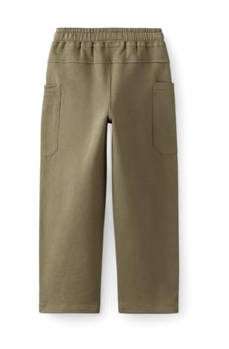 Alan Jones Boys Regular Mid Rise Solid Plush Pants - Image 4