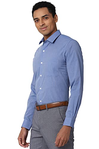 Peter England Men's Cotton Slim Fit Shirt - Image 4