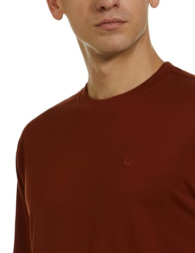 Allen Solly Men Cotton Regular Fit Drop Shoulder T-shirt - Image 5