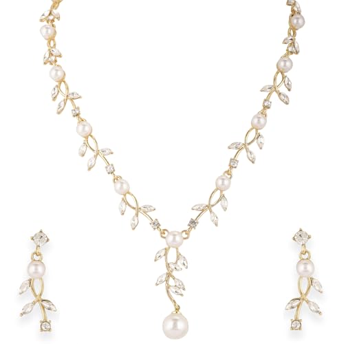 Shining Diva Fancy Necklace Jewellery Set for Women - Image 2