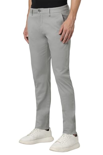 Peter England Men's Skinny Casual Pants - Image 4