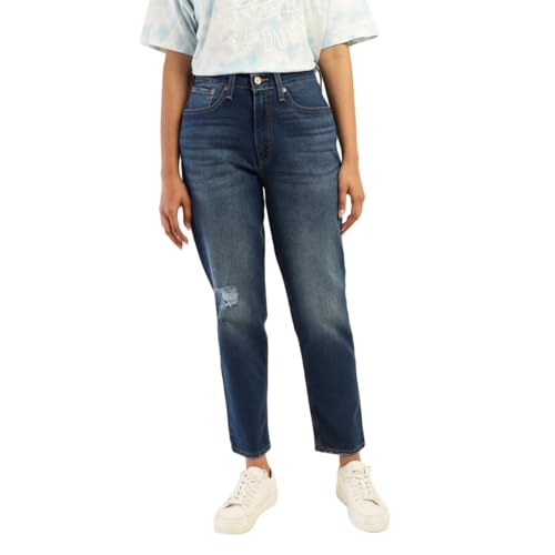 Levi's Women's Mid Rise 80s Mom Tapered Jeans - Image 2