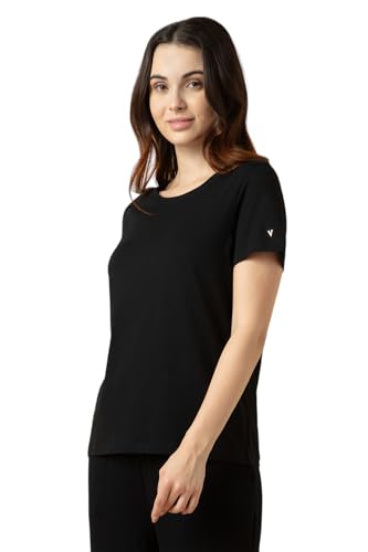 Van Heusen Women's Cotton Relaxed Fit Lounge T Shirt - Image 4