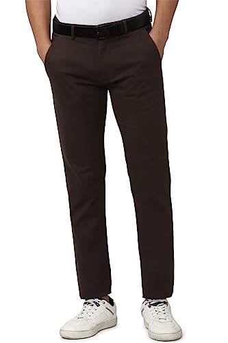 Peter England Men's Super Slim Fit Stretchable Casual Trouser - Image 2