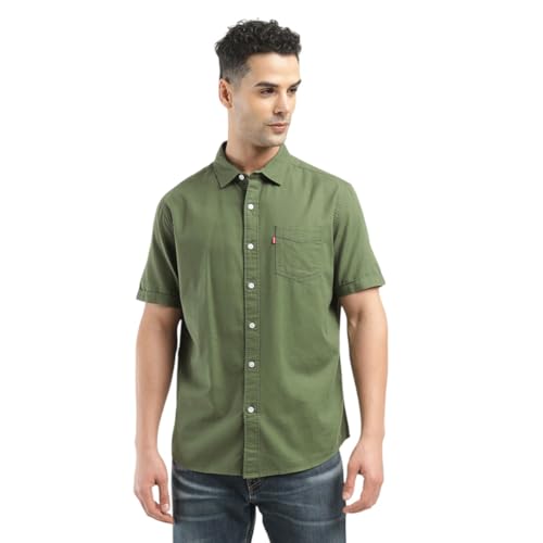 Levi's Men's Solid Slim Fit Shirt - Image 2
