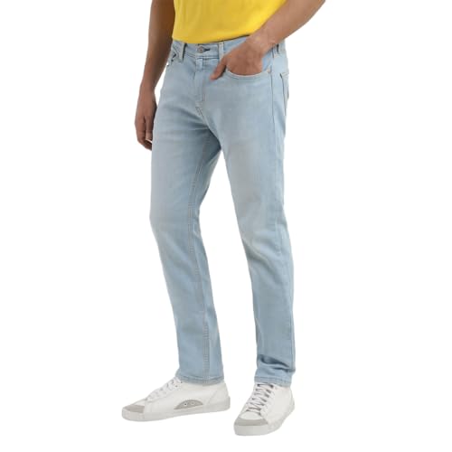 Levi's Men's 511 Slim Fit Mid Rise Blue Jeans - Image 4