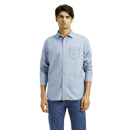 Levi's Men's Solid Slim Fit Shirt - Image 2