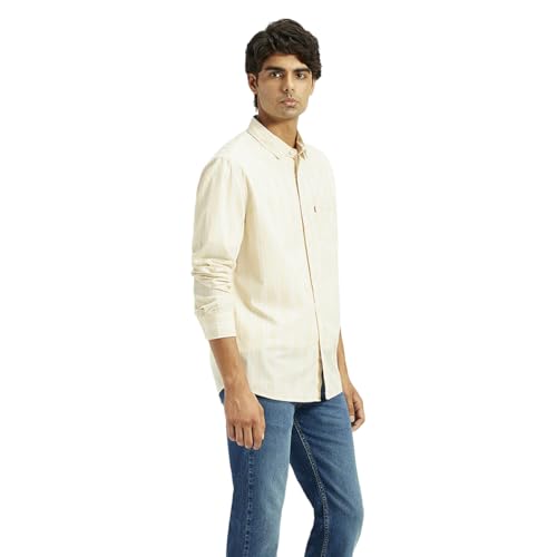 Levi's Men's Striped Slim Fit Shirt - Image 4