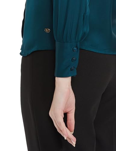 Allen Solly Women Polyester Regular Fit Tie-Up Full Sleeve Shirt - Image 5