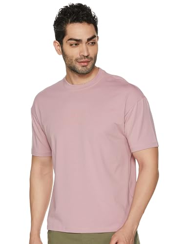 Van Heusen Men's Oversized Drop Shoulder Logo T-Shirt - Image 2