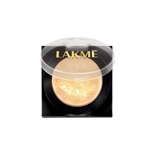 Lakme Glitterati Marble Highlighter 01 Gold Goddess 7g - Image 2