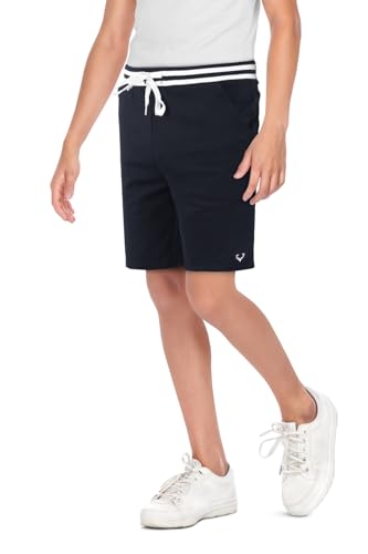 Allen Solly Boys Solid Shorts with Rib - Image 4