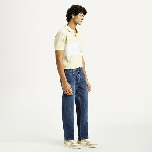 Levi's Men's 505 Straight Fit Mid Rise Jeans - Image 4