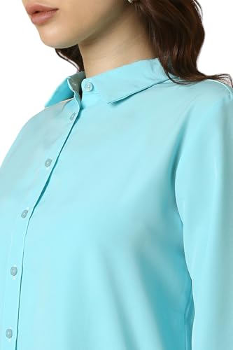 Allen Solly Women's 100% Cotton Regular Fit Shirt - Image 5