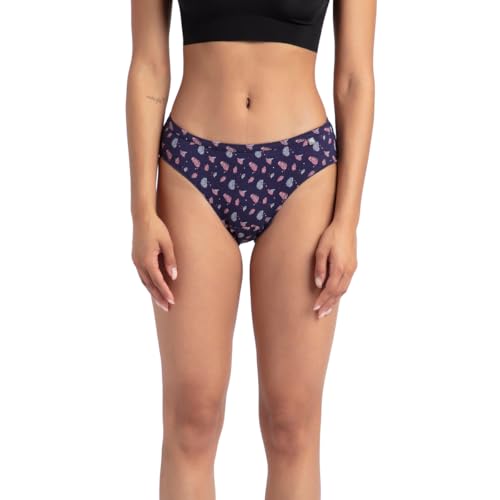 Jockey Women's Medium Coverage Cotton Mid Waist Bikini - Image 4