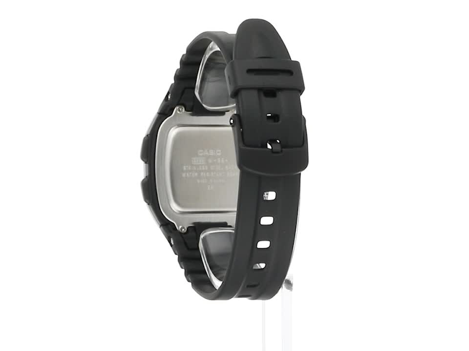 Casio Youth Series Digital Black Dial Men's Watch W-96H-1BVDF - Image 4