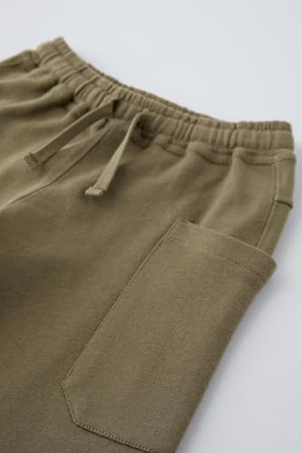 Alan Jones Boys Regular Mid Rise Solid Plush Pants - Image 5