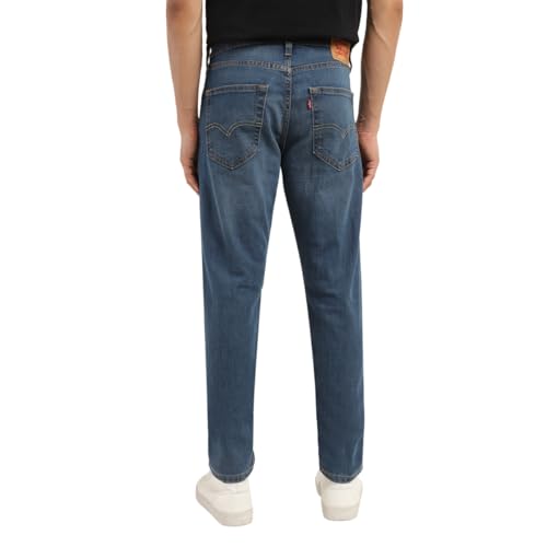 Levi's Men's 512 Slim Tapered Fit Mid Rise Blue Jeans - Image 3