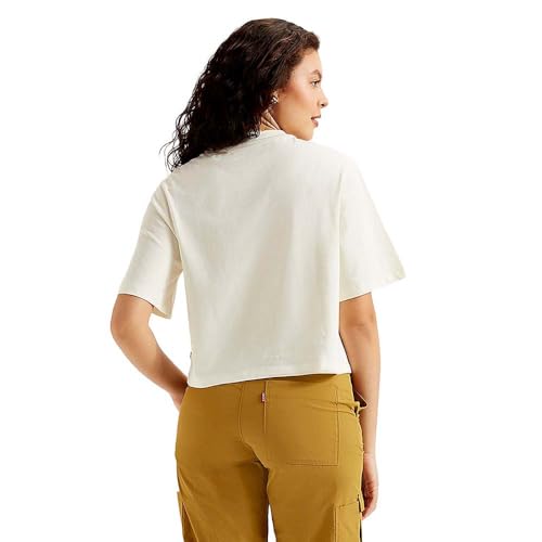 Levi's Women Cotton Relaxed Fit Graphic Print T-Shirt - Image 3