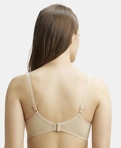 Jockey Women's Wirefree Non Padded Cotton Elastane Bra - Image 5
