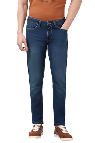 Peter England Slim Tapered Jeans - Image 2