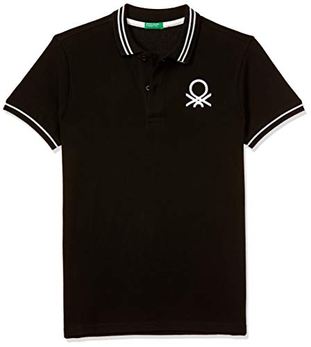 United Colors of Benetton Boy's Cotton Regular Fit Polo T-Shirt - Image 2