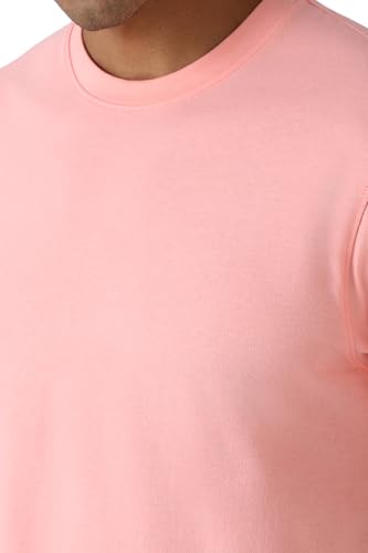 Peter England Men's Cotton Regular Fit Crew Neck T-shirt - Image 5