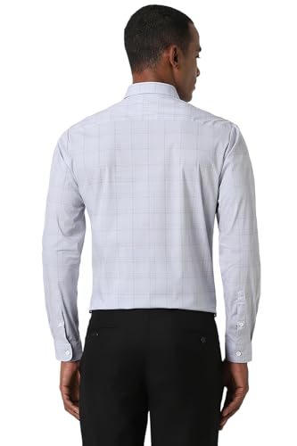 Peter England Men's Stretchable Checkered Shirt - Image 5