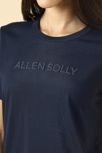 Allen Solly Women Cotton Regular Fit Crew Neck T-Shirt - Image 5