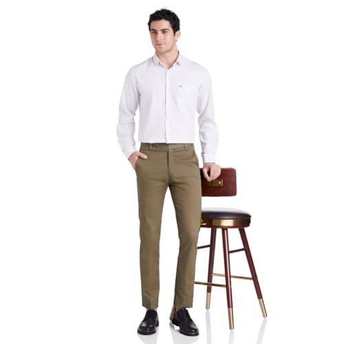 Allen Solly Men's 100% Cotton Slim Fit Full Sleeve Shirt - Image 5