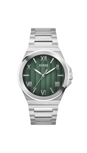 GUESS Vinyl Analog Watch Men Round Dial Water Resistant - Image 2