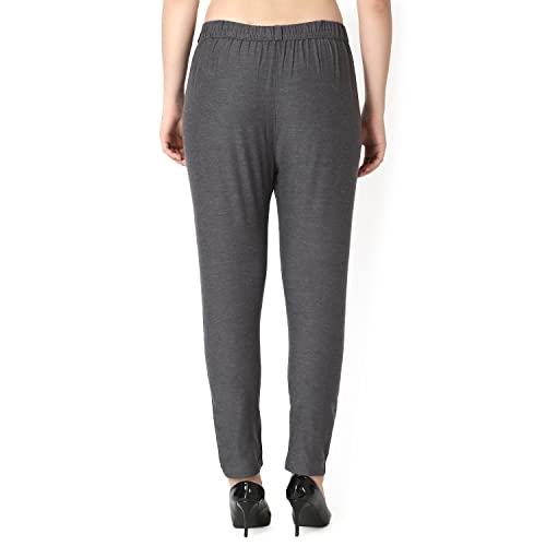 Leriya Fashion Women Casual Formal Western Stylish Rayon Trouser Regular Fit Plain Pyajama Pants Low - Authentic Leriya Clothing | UrbanThreads - Image 3