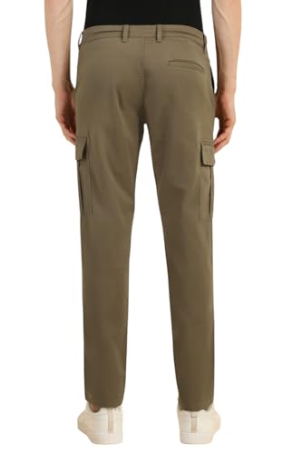Allen Solly Men's Regular Fit Low Rise Cargo Pant - Image 4