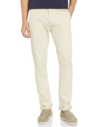 Peter England Men's Slim Fit Stretchable Casual Trousers - Image 2