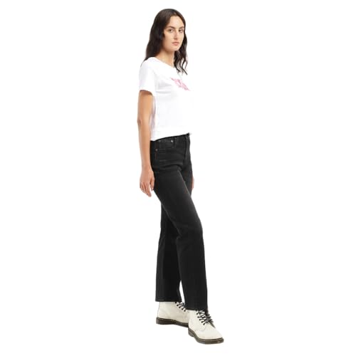 Levi's Women's High Rise Ribcage Slim Straight Jeans - Image 5
