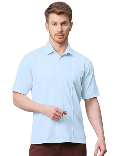 Leriya Fashion Men's polyester Regular Fit Shirt | Half Shirt | Shirt Casual| Shirt Half Sleeve | Te - Authentic Leriya Clothing | UrbanThreads - Image 2