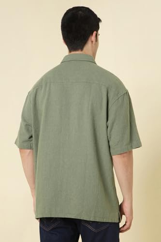 Allen Solly Men Cotton Blend Regular Fit Casual Shirt - Image 5