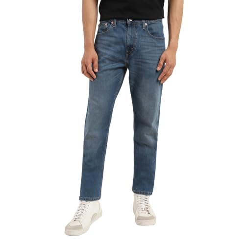Levi's Men's 512 Slim Tapered Fit Mid Rise Blue Jeans - Image 2