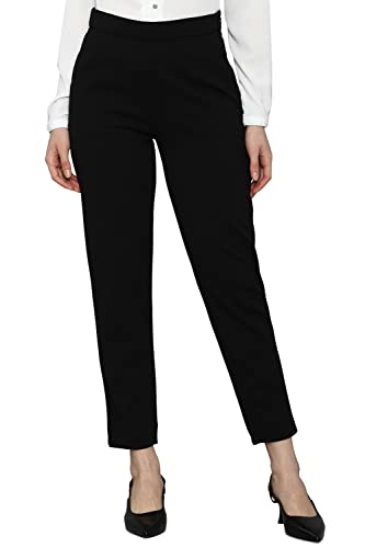 Allen Solly Women's High Rise Regular Fit Casual Pants - Image 2