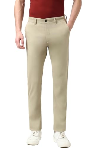 Peter England Men's Slim Casual Pants - Image 2